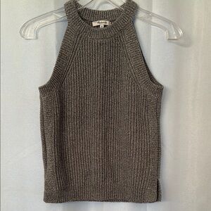 Madewell Gray Cowl Neck Sweater